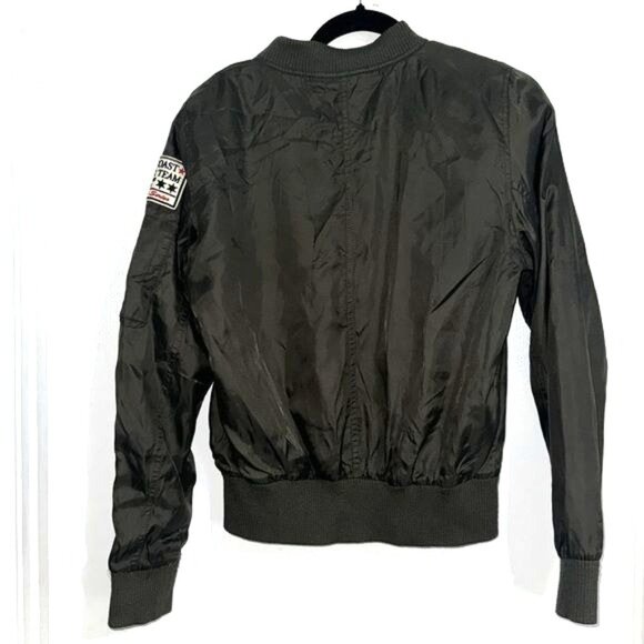 Iris Bomber Jacket With Embroidered Patches S - Picture 7 of 9